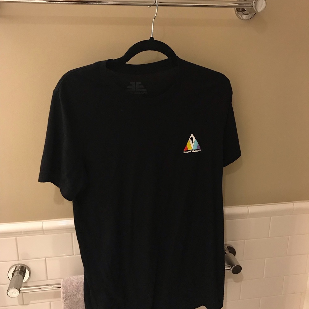 Black imagine dragons concert shirt